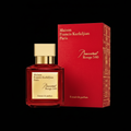 Baccarat Rouge 540 Extrait de Parfum on black background